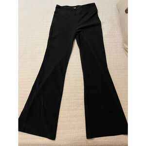 Women's J.Crew Black Flare Pants - Size L- yoga pants